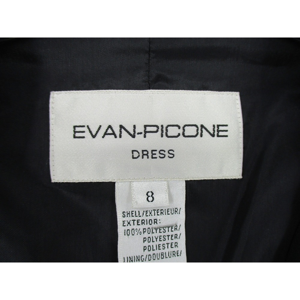 Vintage Evan Picone Dress Womens 8 Modest Button Front Modest Career Feminine - Picture 7 of 9